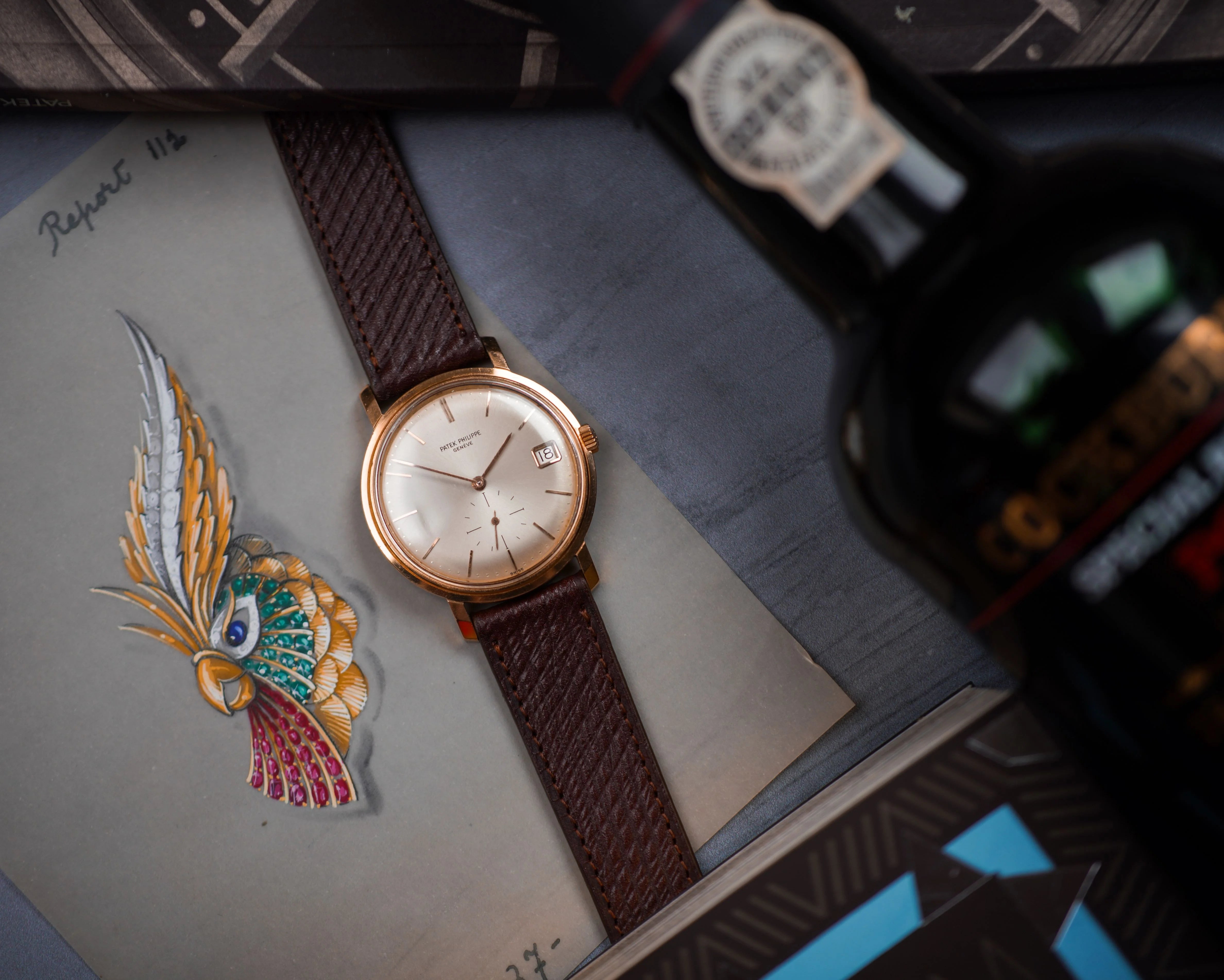 1963 Patek Philippe ref.3445R Pink Gold