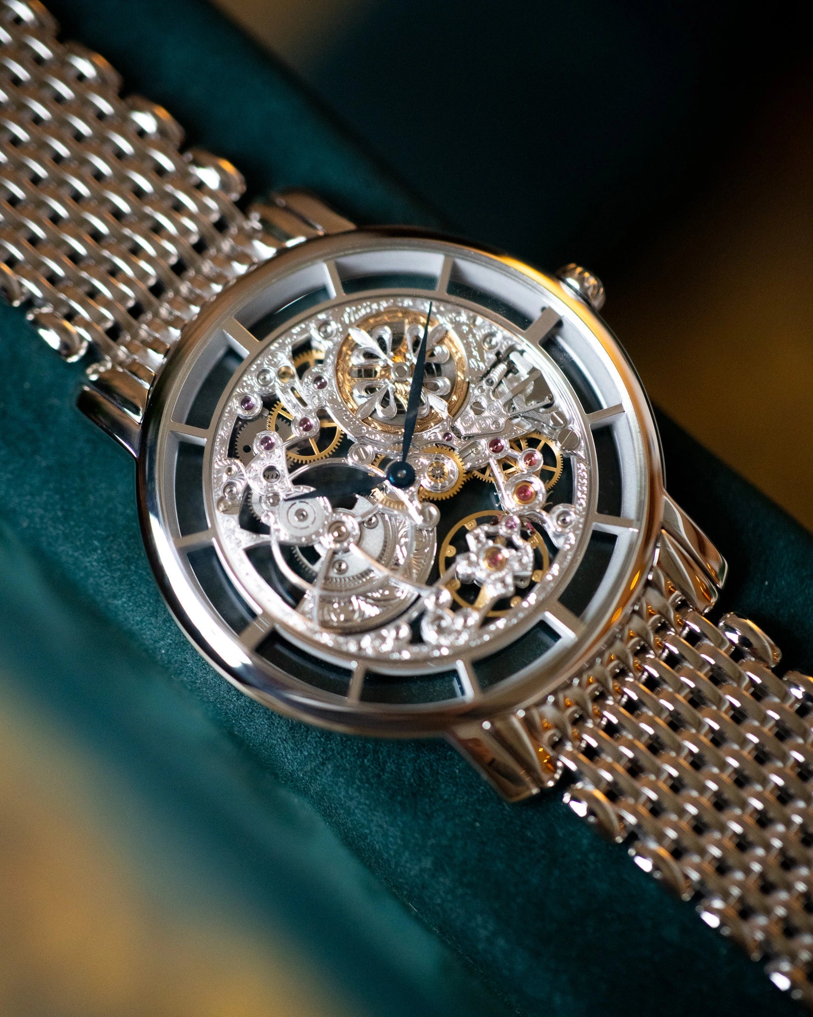 Patek Philippe ref.5180/1G-010 Skeleton Calatrava Full Set
